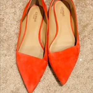 Red Crown Vintage pointed flats